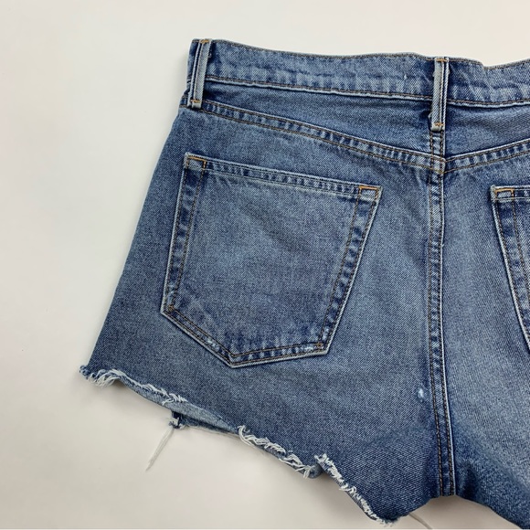 GRLFRND Mardee High Rise Denim Cut Off Shorts Sz 29 - Picture 7 of 13